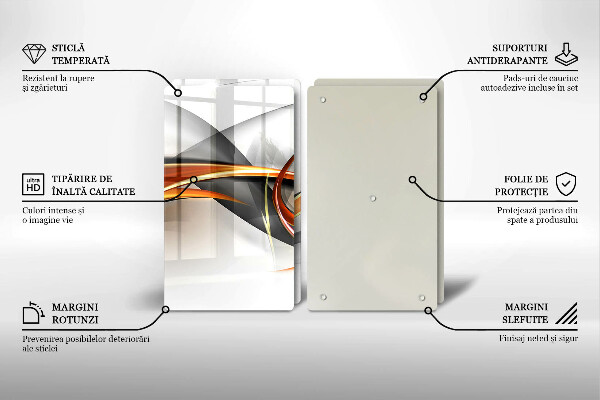 Osłona ściany przy kuchence gazowej Nowoczesne kształty