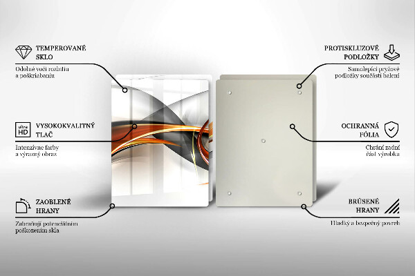 Osłona ściany przy kuchence gazowej Nowoczesne kształty