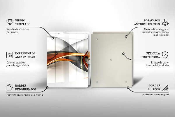 Osłona ściany przy kuchence gazowej Nowoczesne kształty