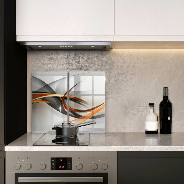 Osłona ściany przy kuchence gazowej Nowoczesne kształty