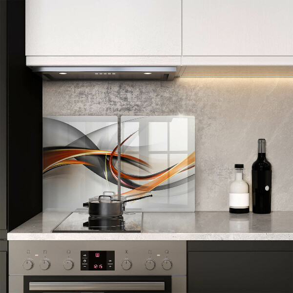 Osłona ściany przy kuchence gazowej Nowoczesne kształty