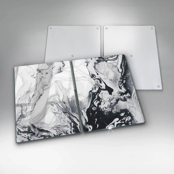 Osłona ściany przy kuchence gazowej Abstrakcja tusz