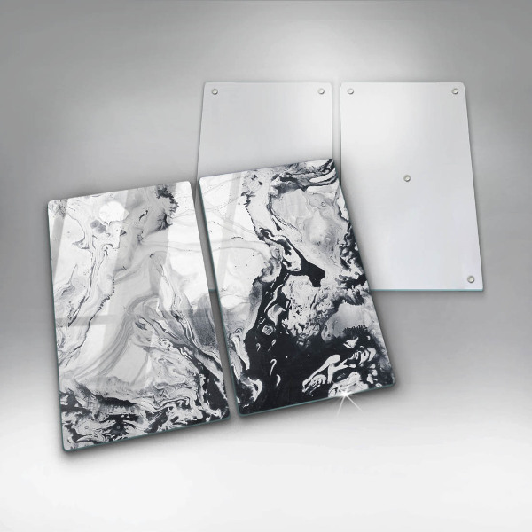 Osłona ściany przy kuchence gazowej Abstrakcja tusz