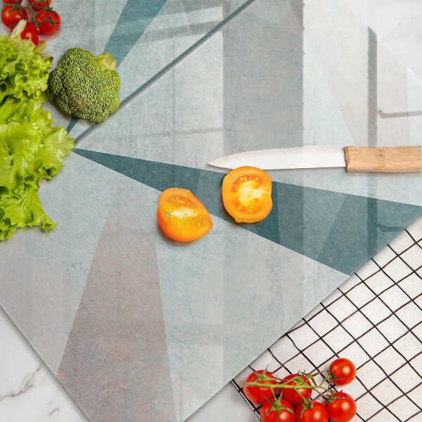 Osłona ściany przy kuchence gazowej Ostra abstrakcja