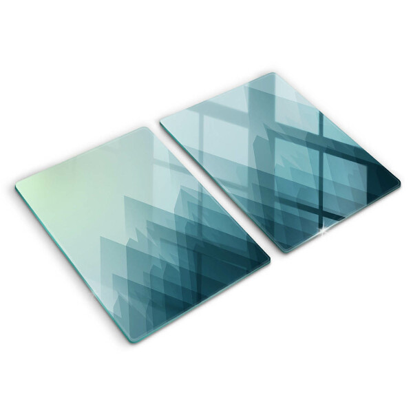 Osłona ściany przy kuchence gazowej Abstrakcyjne góry