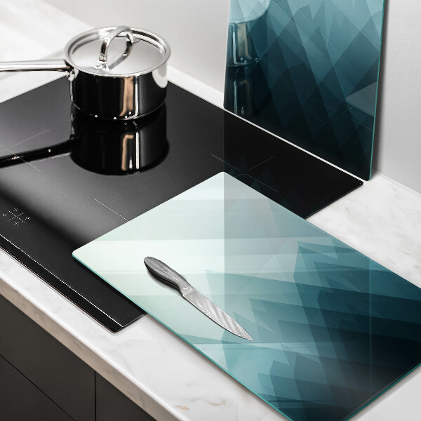 Osłona ściany przy kuchence gazowej Abstrakcyjne góry