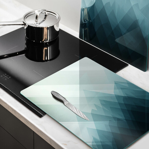 Osłona ściany przy kuchence gazowej Abstrakcyjne góry