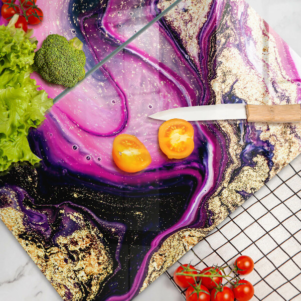 Panel ochronny do kuchni Abstrakcja design złoto