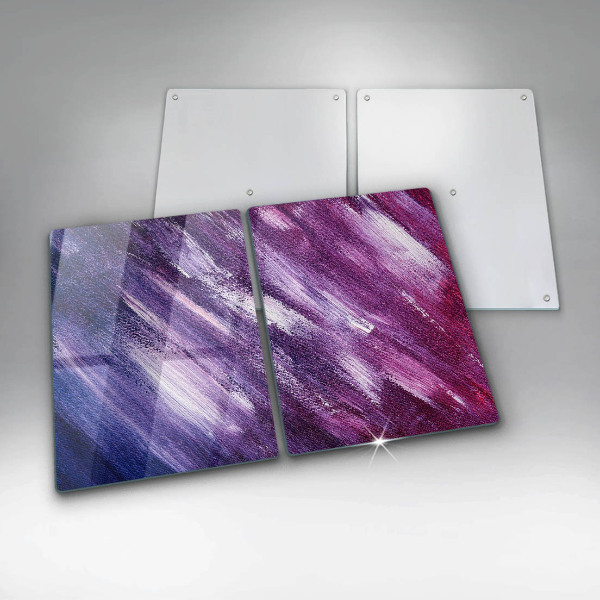 Osłona ściany przy kuchence gazowej Abstrakcja farby