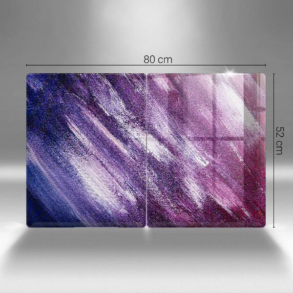 Osłona ściany przy kuchence gazowej Abstrakcja farby