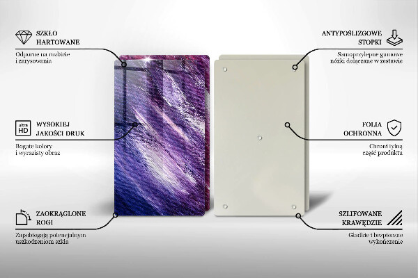 Osłona ściany przy kuchence gazowej Abstrakcja farby