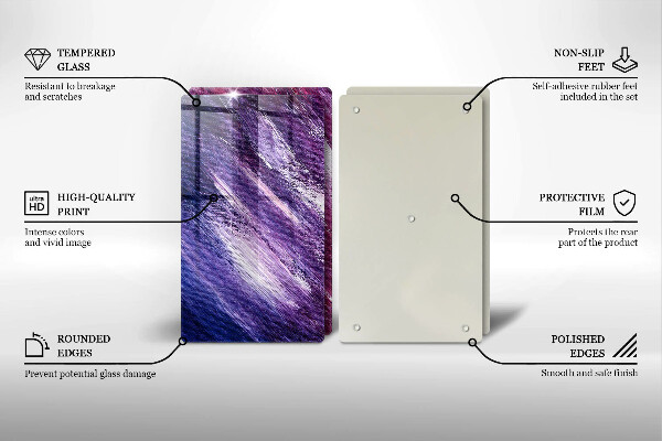 Osłona ściany przy kuchence gazowej Abstrakcja farby