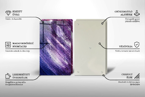 Osłona ściany przy kuchence gazowej Abstrakcja farby