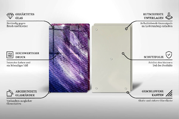 Osłona ściany przy kuchence gazowej Abstrakcja farby