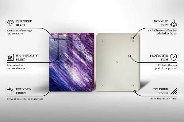 Osłona ściany przy kuchence gazowej Abstrakcja farby