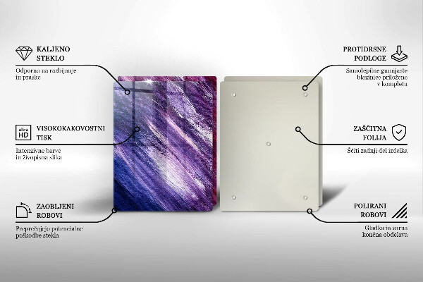 Osłona ściany przy kuchence gazowej Abstrakcja farby