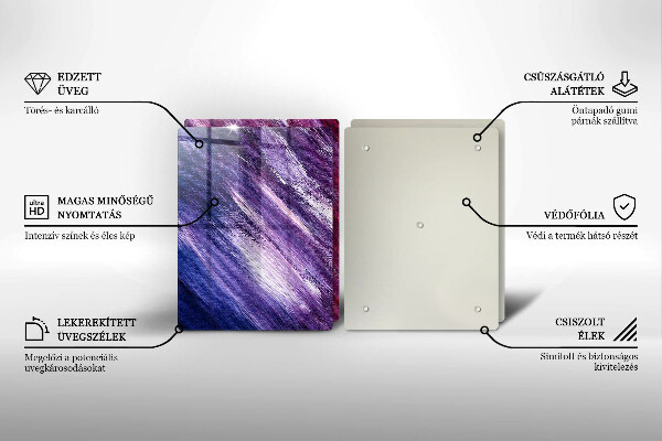 Osłona ściany przy kuchence gazowej Abstrakcja farby