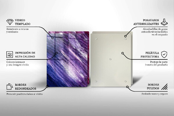 Osłona ściany przy kuchence gazowej Abstrakcja farby