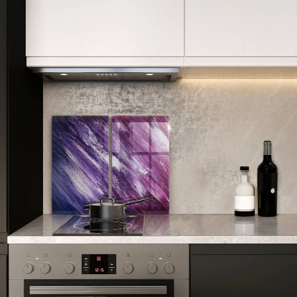 Osłona ściany przy kuchence gazowej Abstrakcja farby