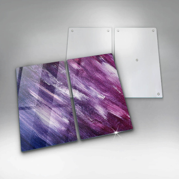 Osłona ściany przy kuchence gazowej Abstrakcja farby