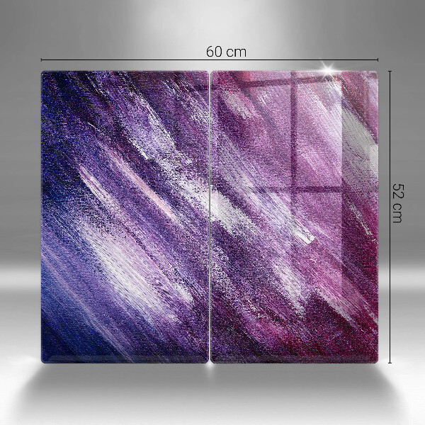 Osłona ściany przy kuchence gazowej Abstrakcja farby