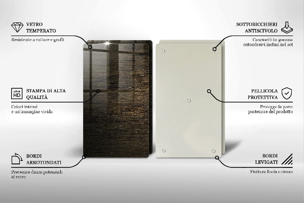 Osłona ściany przy kuchence gazowej Tekstura drewna kora