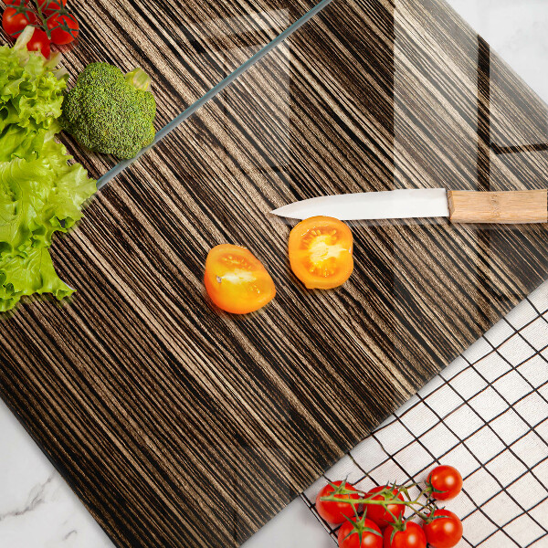 Osłona ściany przy kuchence gazowej Tekstura drewna