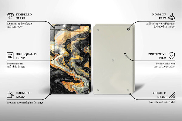 Osłona ściany przy kuchence gazowej Abstrakcyjna struktura