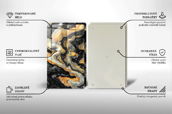 Osłona ściany przy kuchence gazowej Abstrakcyjna struktura