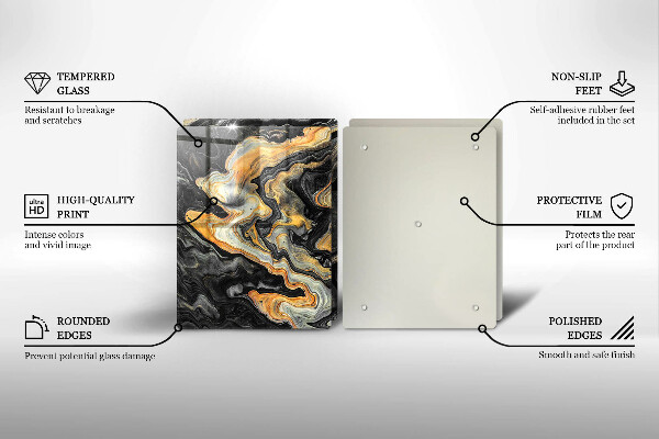 Osłona ściany przy kuchence gazowej Abstrakcyjna struktura