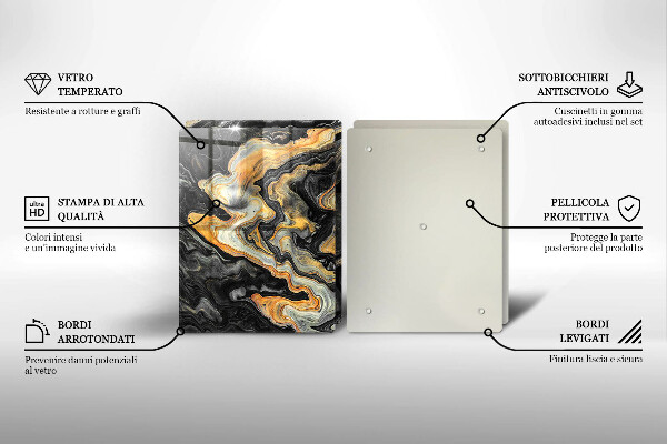 Osłona ściany przy kuchence gazowej Abstrakcyjna struktura