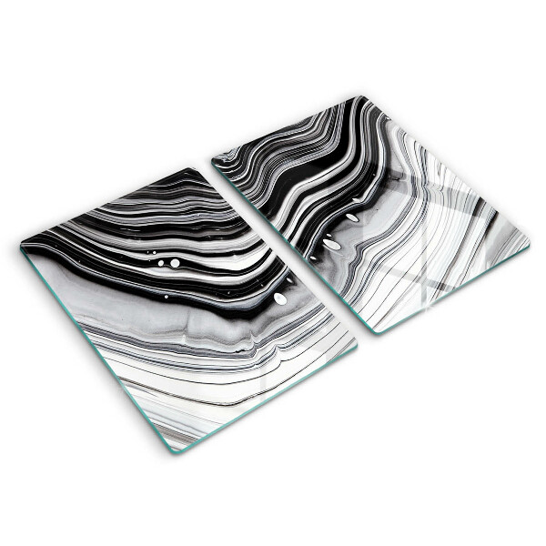 Osłona ściany przy kuchence gazowej Abstrakcja tusz