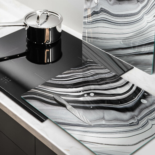 Osłona ściany przy kuchence gazowej Abstrakcja tusz