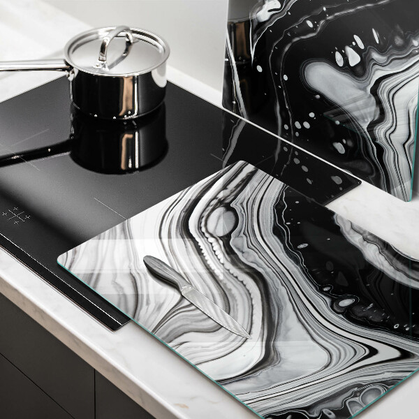 Osłona ściany przy kuchence gazowej Abstrakcja tusz