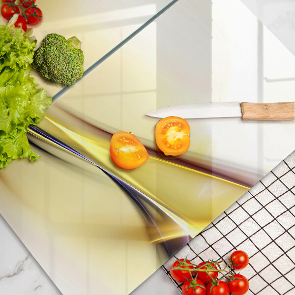 Płyta ochronna na kuchenkę Abstrakcja linie światła