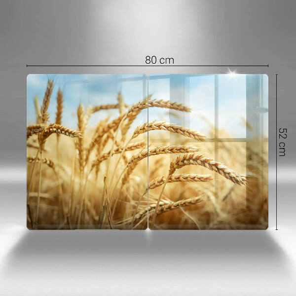 Ochrona na ścianę w kuchni Kłosy zbóż na polu