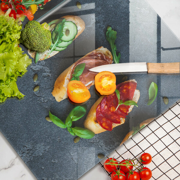 Osłona ściany przy kuchence gazowej Kolorowe kanapki