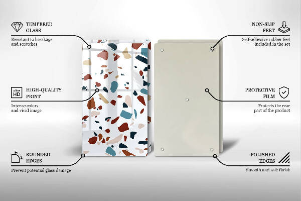 Panel ochronny do kuchni Ozdobny kamień