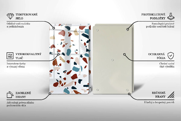 Panel ochronny do kuchni Ozdobny kamień