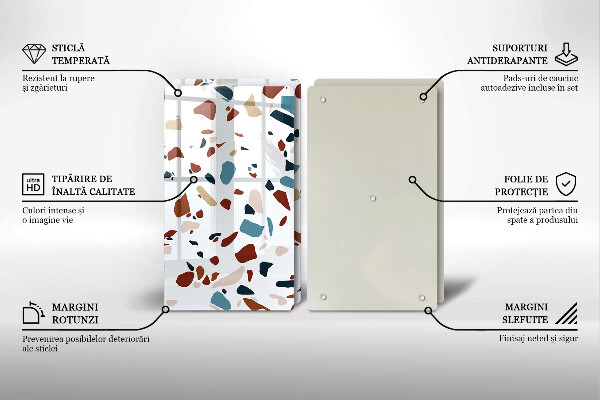 Panel ochronny do kuchni Ozdobny kamień