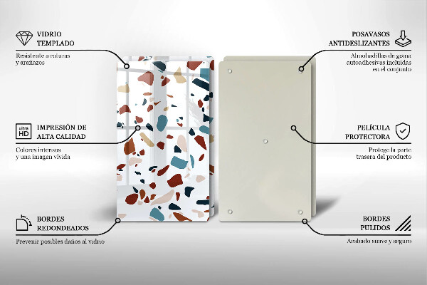 Panel ochronny do kuchni Ozdobny kamień