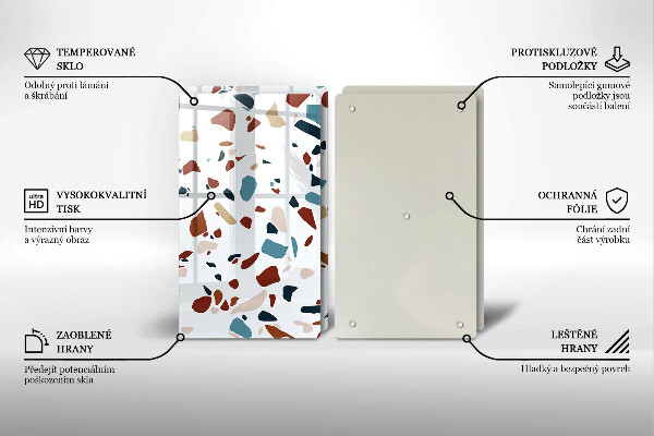 Panel ochronny do kuchni Ozdobny kamień