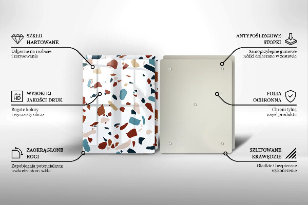 Panel ochronny do kuchni Ozdobny kamień