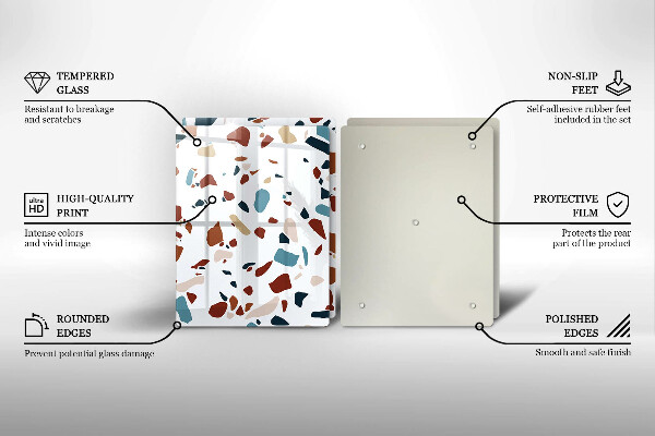 Panel ochronny do kuchni Ozdobny kamień