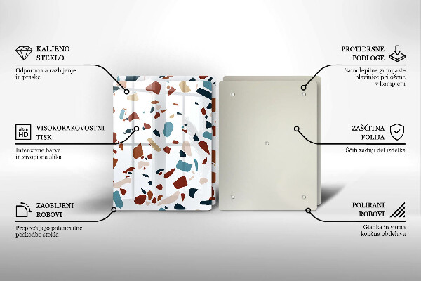 Panel ochronny do kuchni Ozdobny kamień