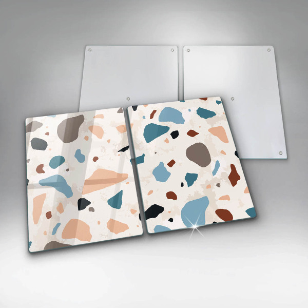 Osłona ściany przy kuchence gazowej Kamień ozdobny gres