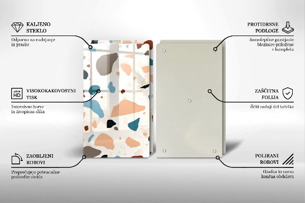 Osłona ściany przy kuchence gazowej Kamień ozdobny gres