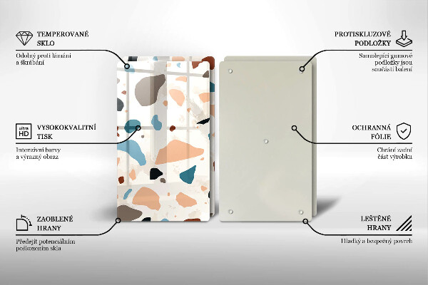 Osłona ściany przy kuchence gazowej Kamień ozdobny gres