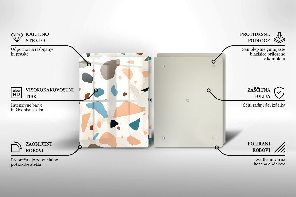 Osłona ściany przy kuchence gazowej Kamień ozdobny gres