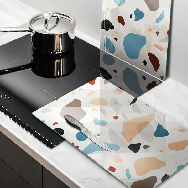 Osłona ściany przy kuchence gazowej Kamień ozdobny gres